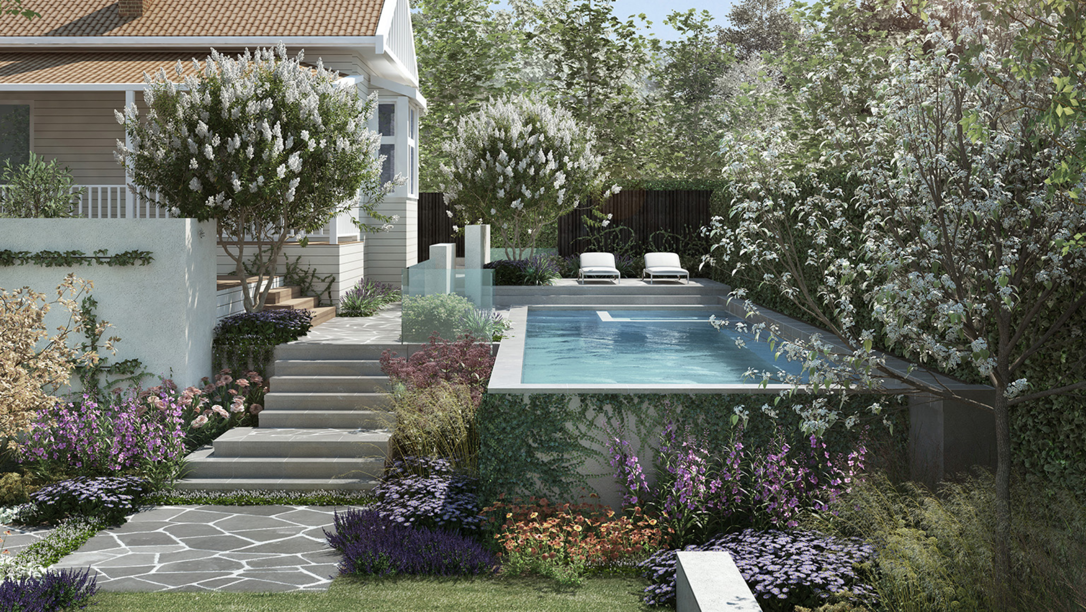 Gow Garden View Pool CROPPED